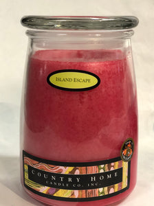 Country Home Jar Candle - Island Escape