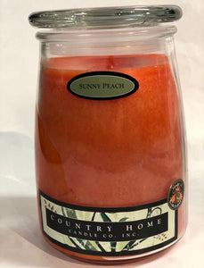 Country Home Jar Candle - Sunny Peach