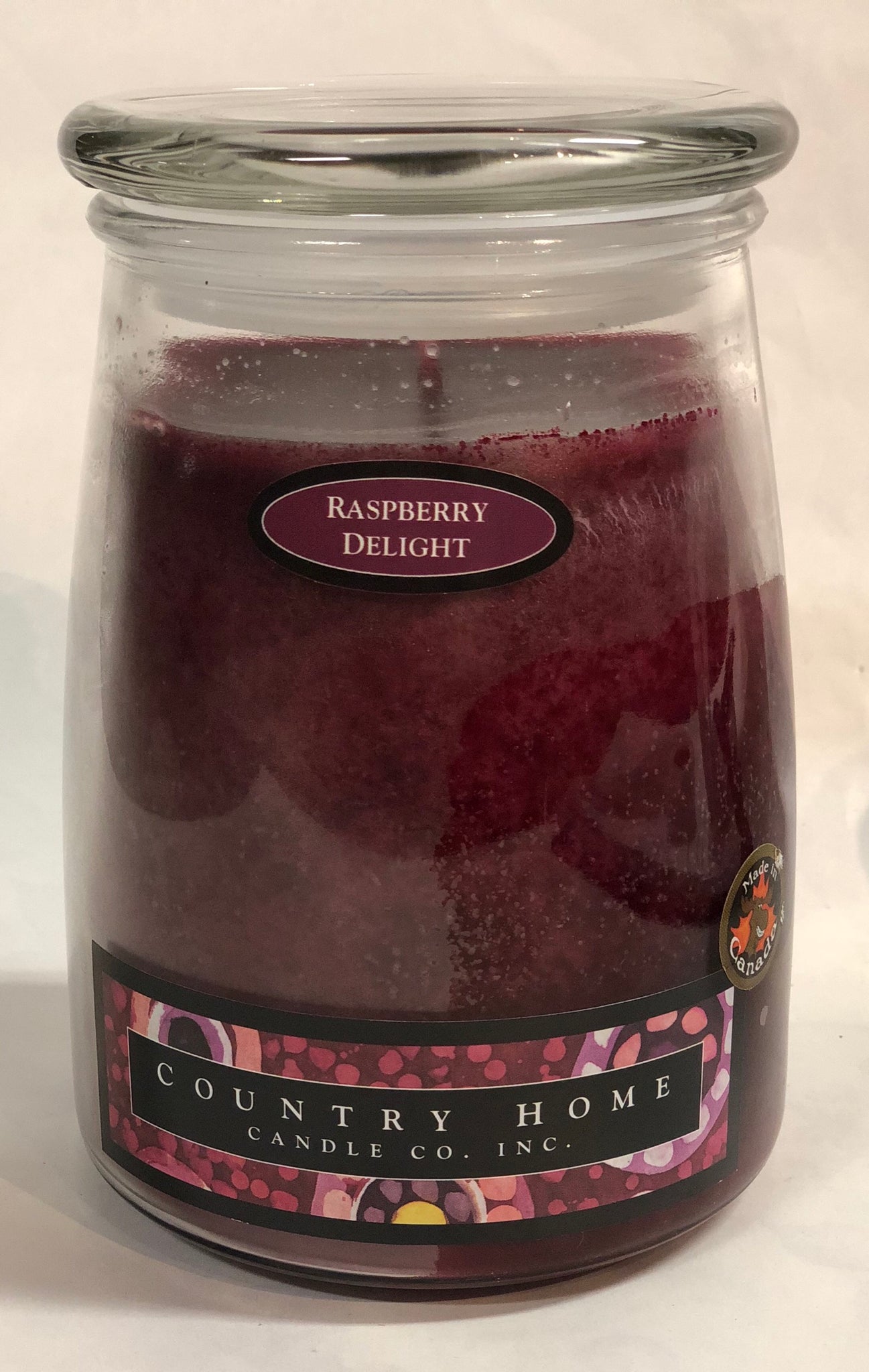 Country Home Jar Candle - Raspberry Delight