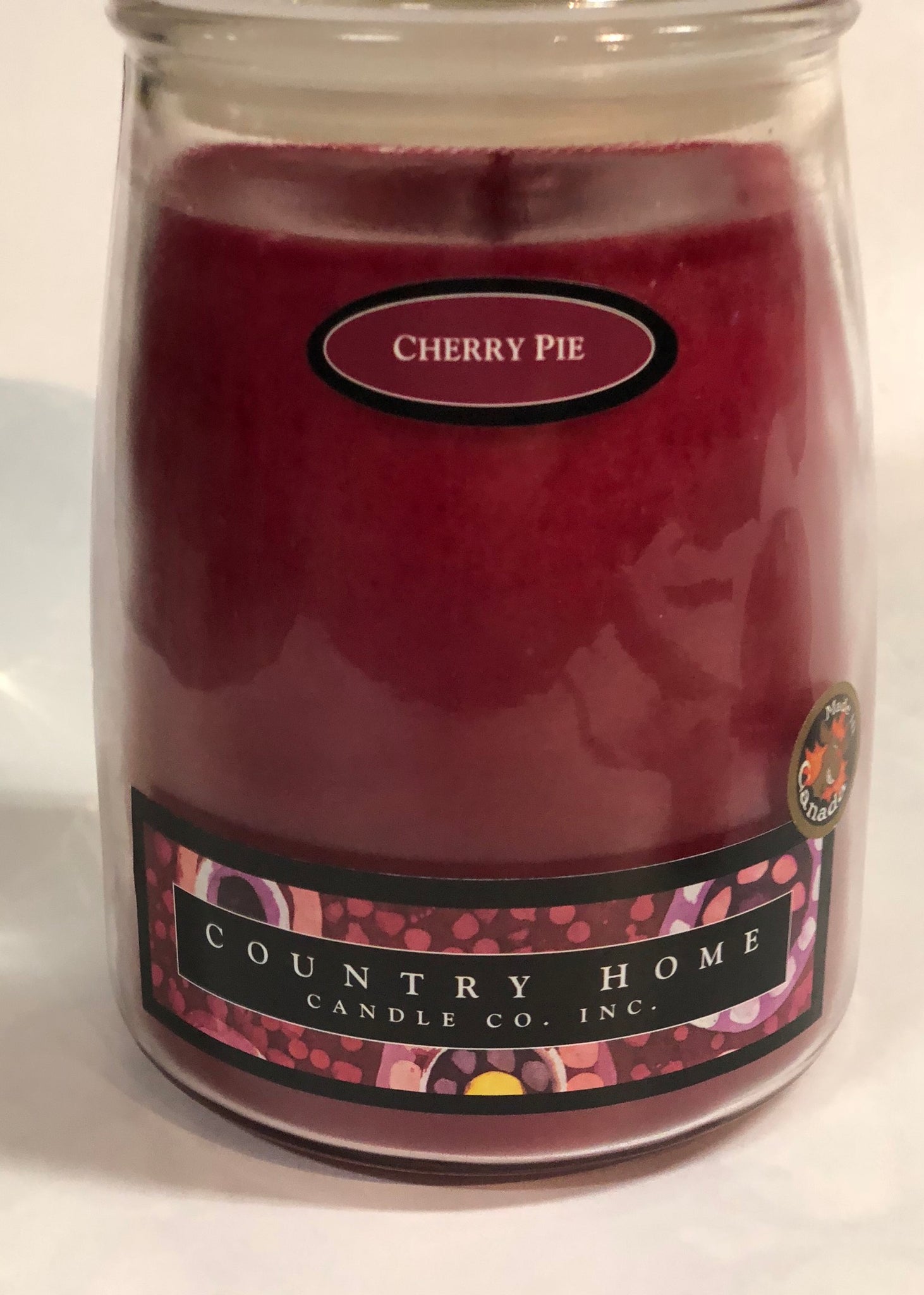 Country Home Jar Candle - Cherry Pie