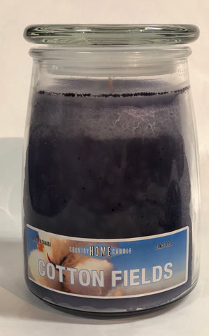 Country Home Jar Candle - Cotton Fields
