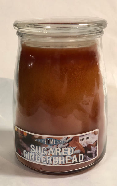 Country Home Jar Candle - Sugared Gingerbread