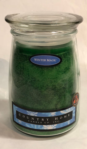 Country Home Jar Candle - Winter Magic