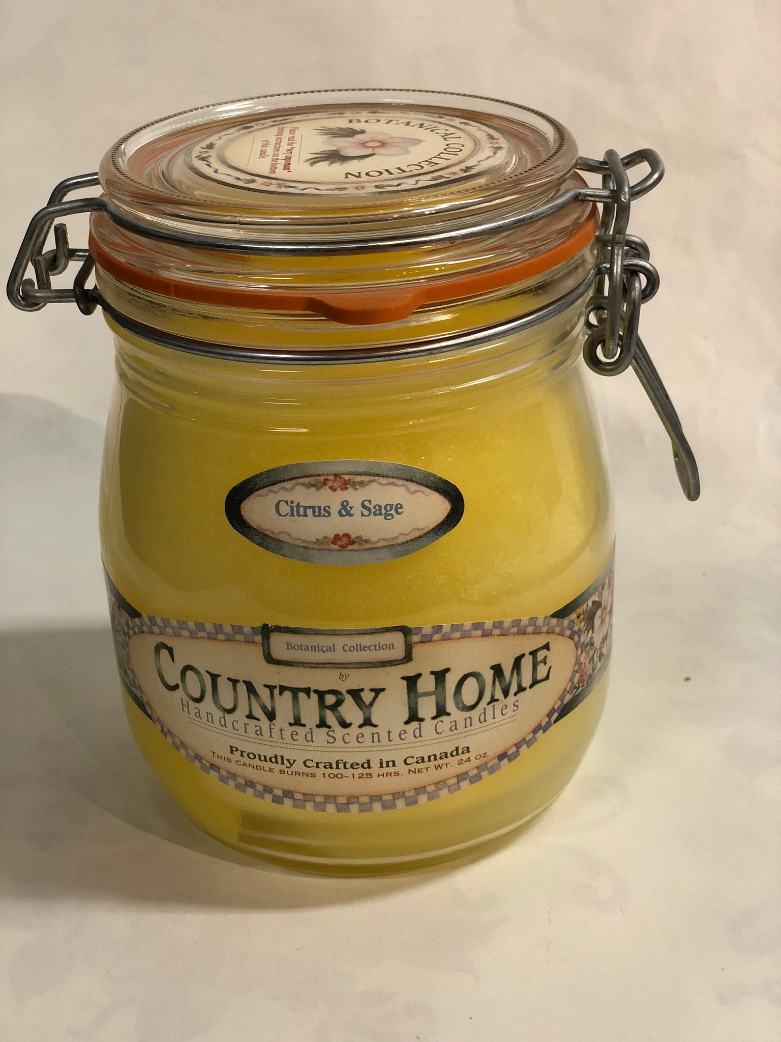 Country Home Jar Candle - Citrus & Sage