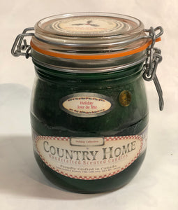 Country Home Jar Candle - Holiday