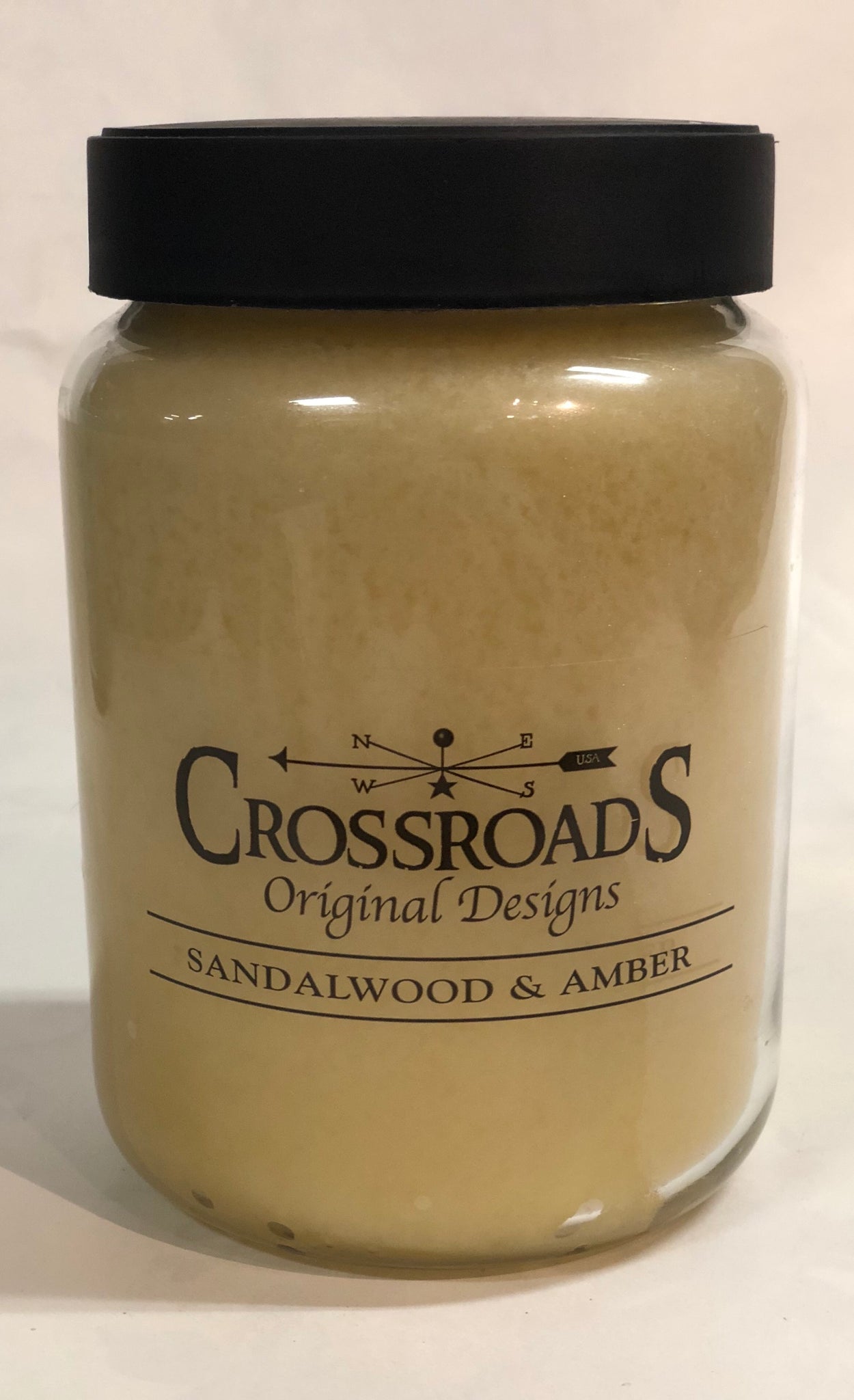 Crossroads Jar Candle - Sandalwood & Amber