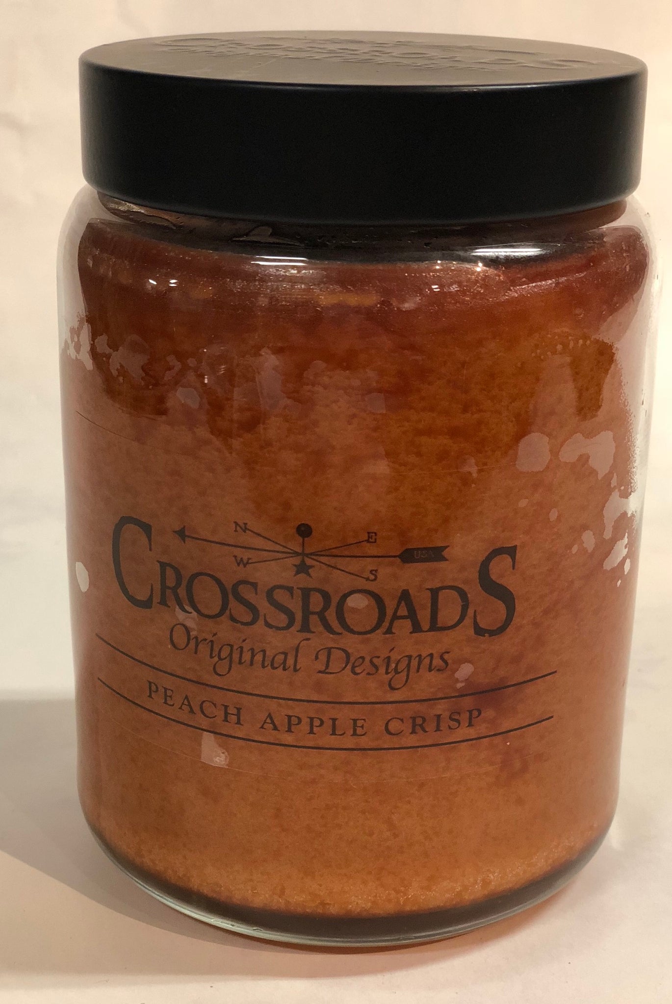 Crossroads Jar Candle - Peach Apple Crisp