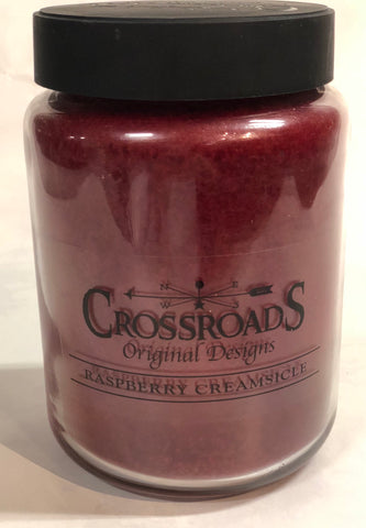 Crossroads Jar Candle - Raspberry Creamsicle
