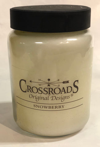 Crossroads Jar Candle - Snowberry
