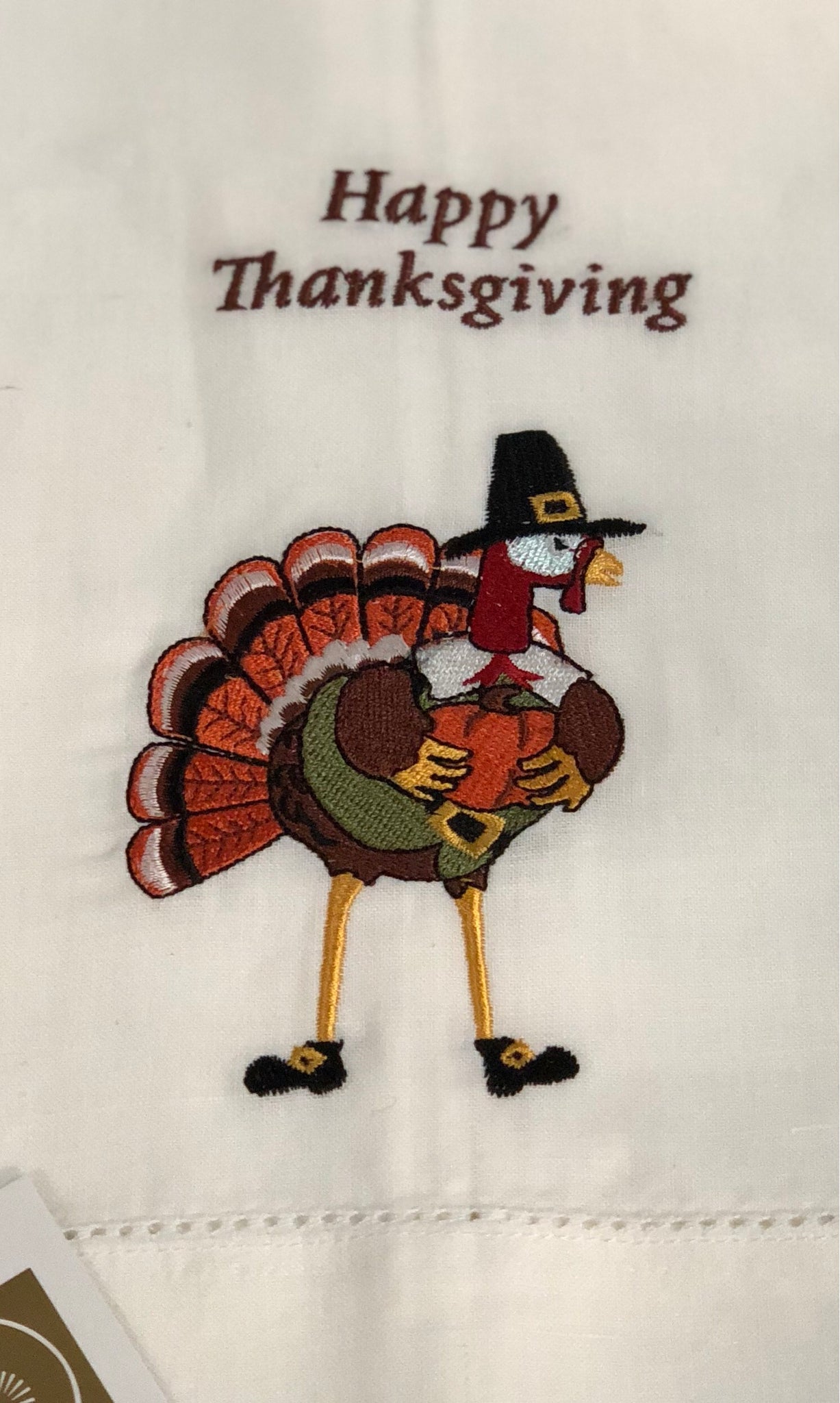 Happy Thanksgiving Decorative Tea Towel