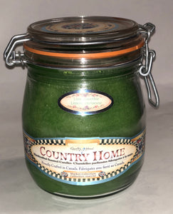 Country Home Jar Candle - Lime Smoothie