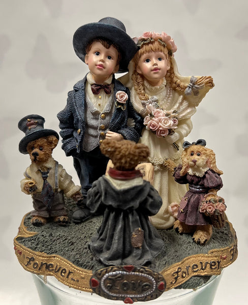 Ryan & Diane With Cory, Wesley and Carly… Love Is Forever -Boyd's Bear