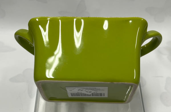 Green Ramekin -Rectangle