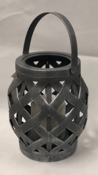 Lantern LED -Antique Grey