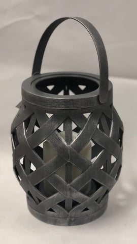 Lantern LED -Antique Grey