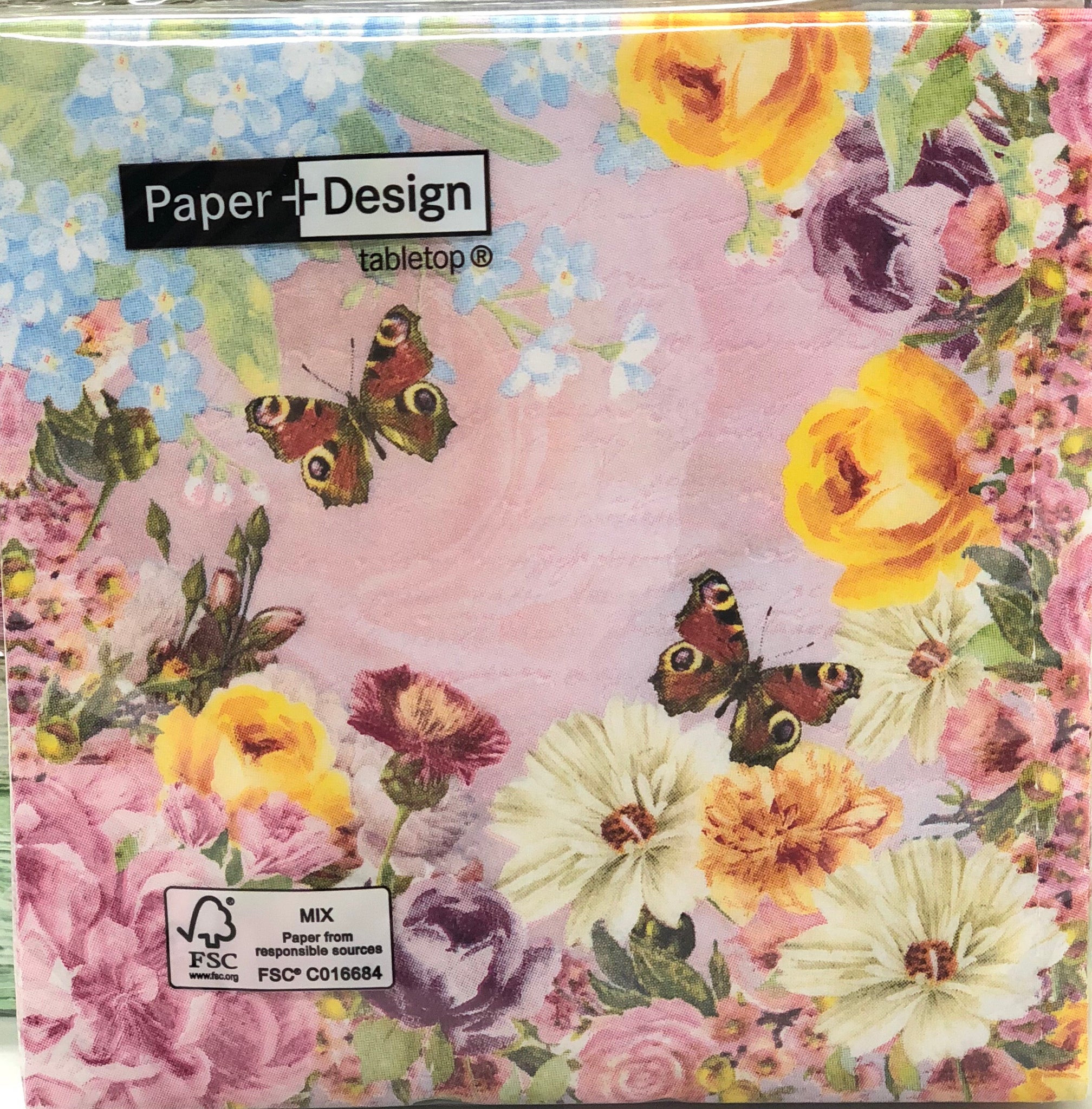 Cocktail Napkin- Butterfly Charm