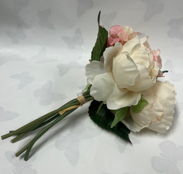 Peony and Hydrangea Bouquet -Light Pink