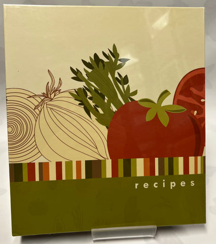 Pocket Page Recipe Book -Vegetables