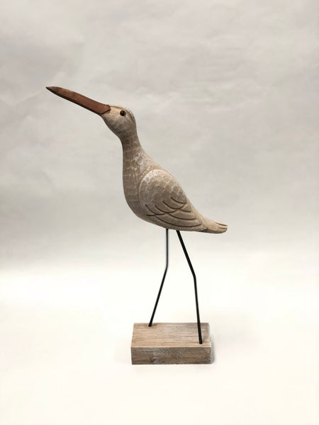 Wooden Bird -Crane -Shorter