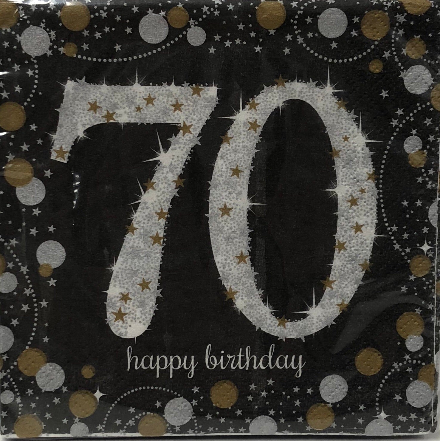 Cocktail Napkin- Sparkling Celebration 70
