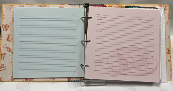Family Recipes Memory Book