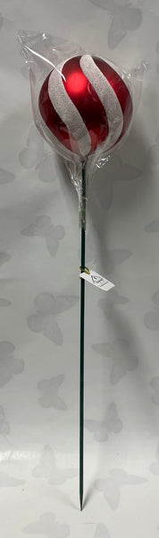 Medium Matte Ball Pick -Swirl