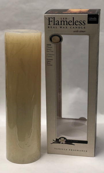 Candle Impressions -Battery Candle -Cream 12”