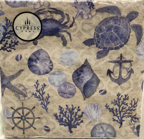Luncheon Napkin -By the Sea