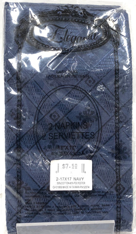 Navy Cloth Napkin