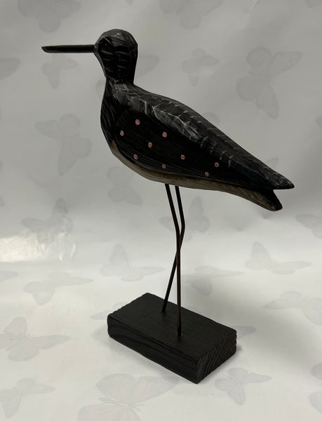 Sea Life- Wooden Bird -Spotted