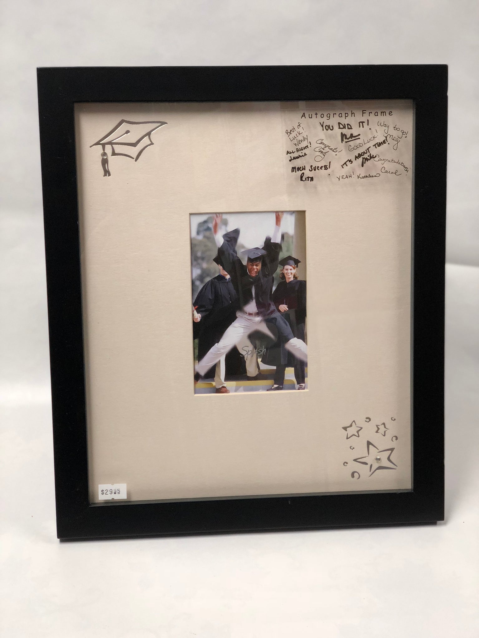 Graduation Picture Frame -Autograph