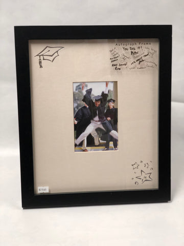 Graduation Picture Frame -Autograph
