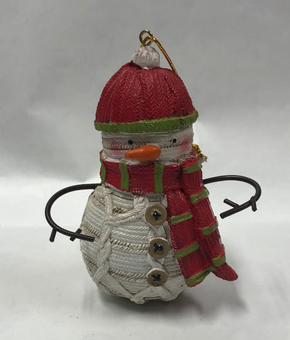 Sweater Snowman Ornament