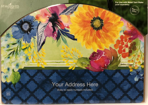 Magnetic Yard Sign -Fresh And Pretty Floral
