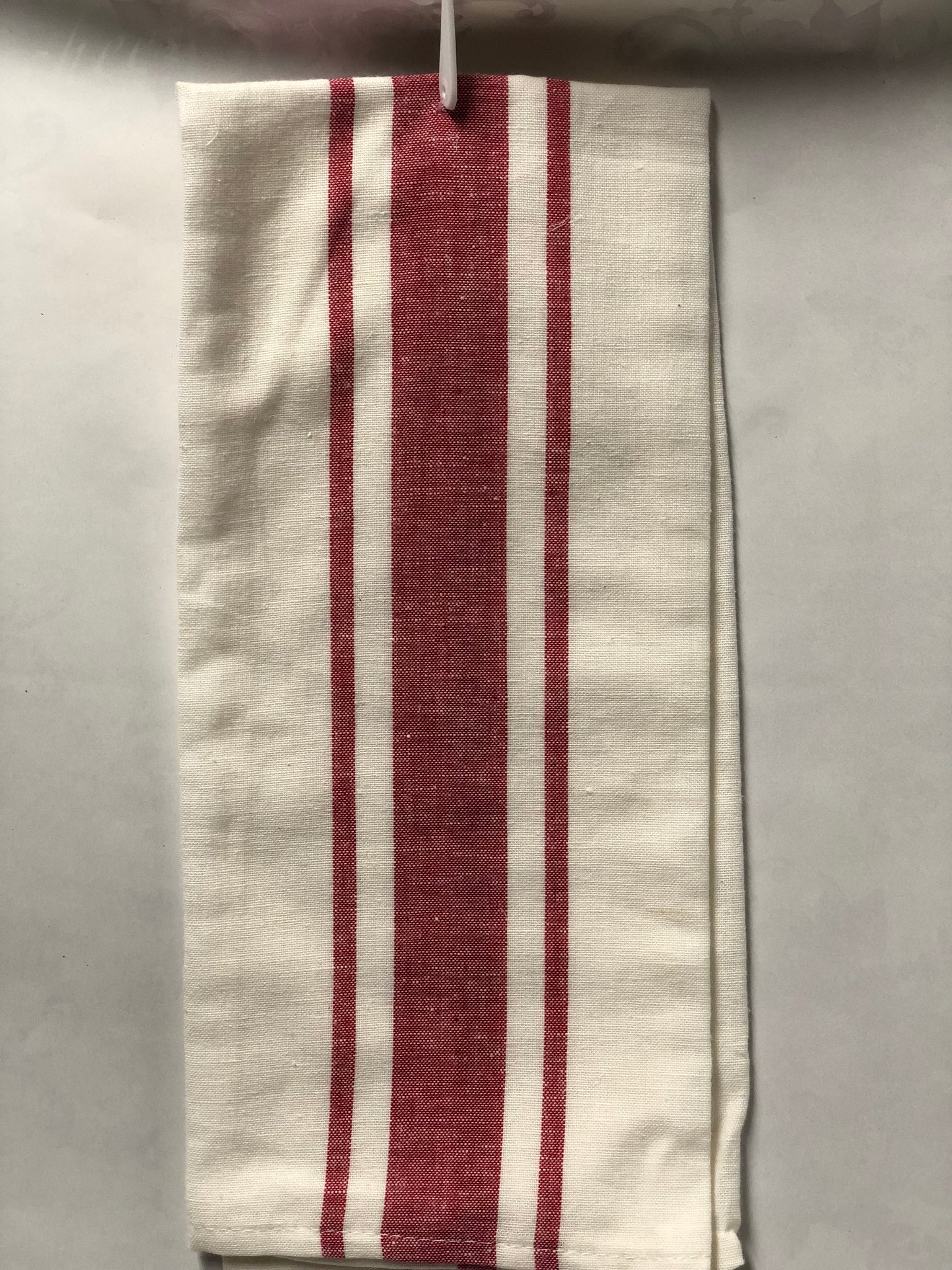Flax Kitchen Towel Red