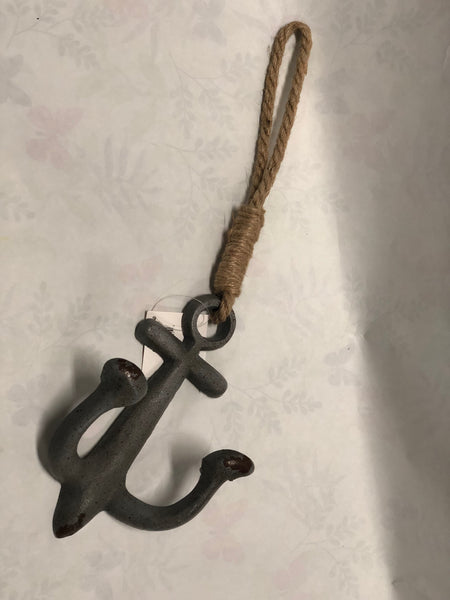 Cast Iron Anchor -Grey