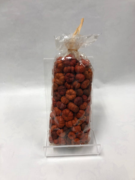 Unscented Mini Decorative Pods -Orange