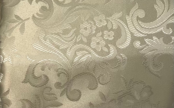 Table Cloth- Jacouard - Linen - Scalloped Edge