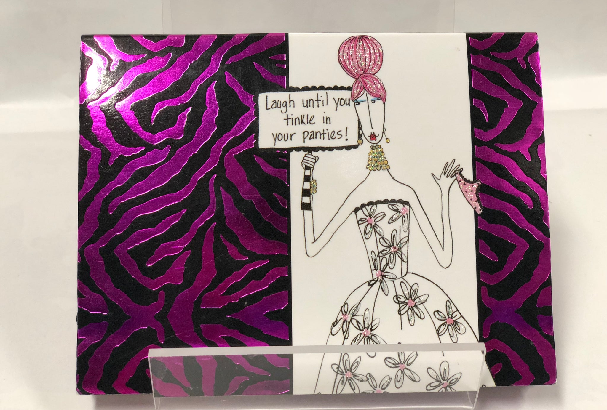 Forget - Me - Nots Note Pad -Laugh Until