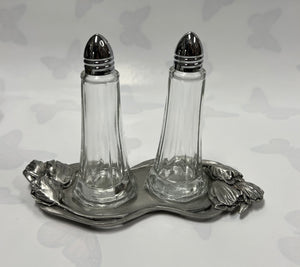 Tulip Salt And Pepper Set With Tray