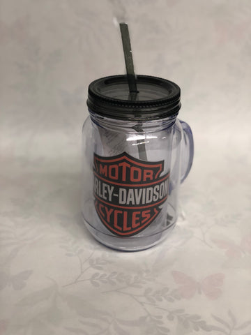 Harley Davidson Tumbler Glass