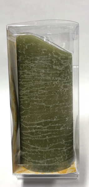 Mirage -Battery Candle -Slate Green