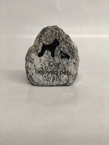 Small Pet Memorial Stone