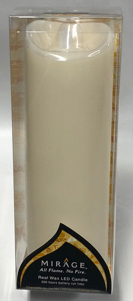 Mirage -Battery Candle -Cream