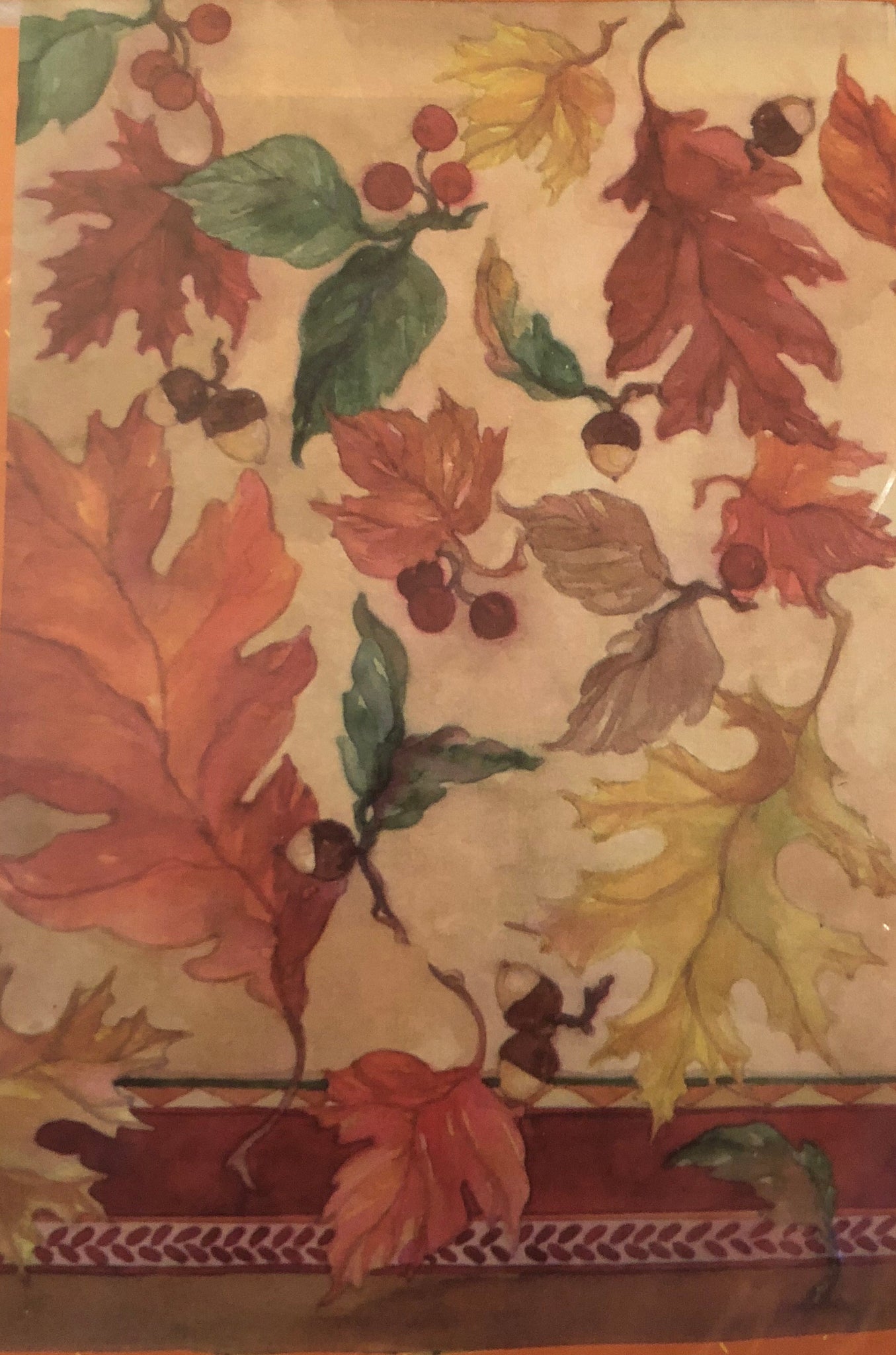 Colors of Fall - Large Flag
