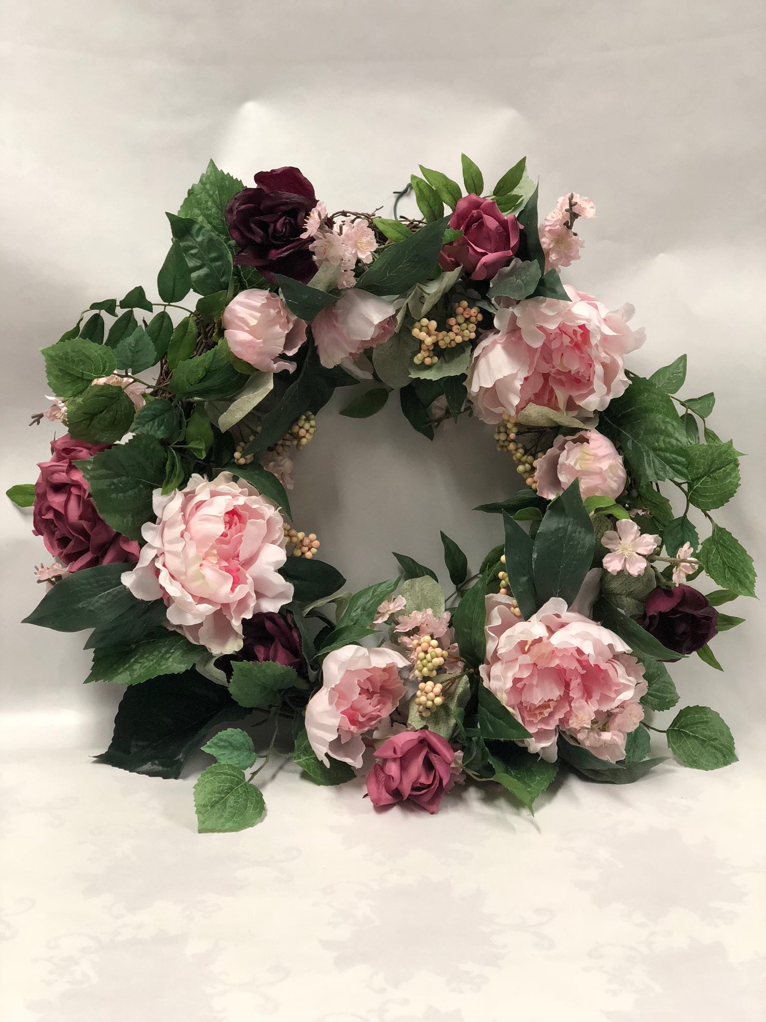 Pretty In Pink Wreath