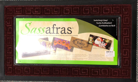 Sassafras Switch Mat Frame - Burgundy