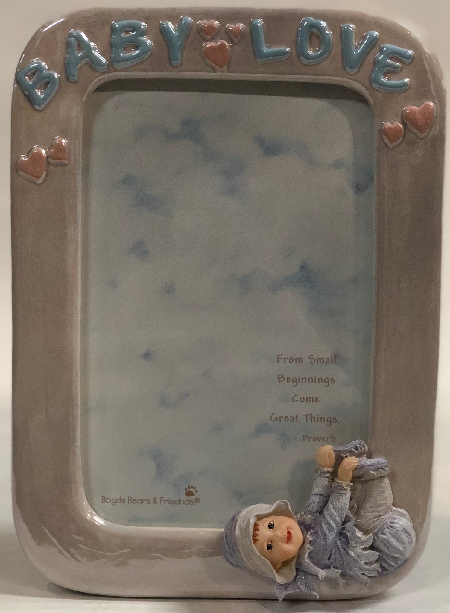 Boyd's Bear Picture Frame -Toesie... Baby Love