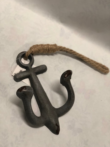 Cast Iron Anchor -Grey