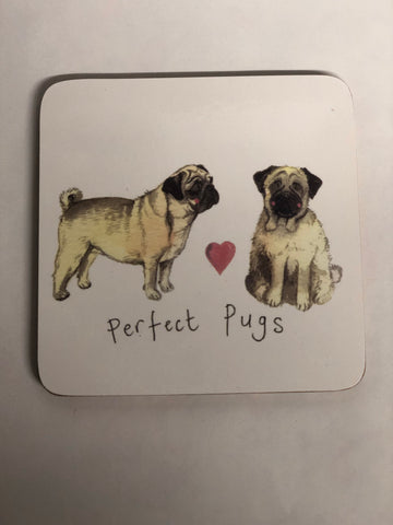 Perfect Pugs Coaster